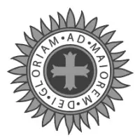 Partner school crest (Ad Maiorem Dei Gloriam)