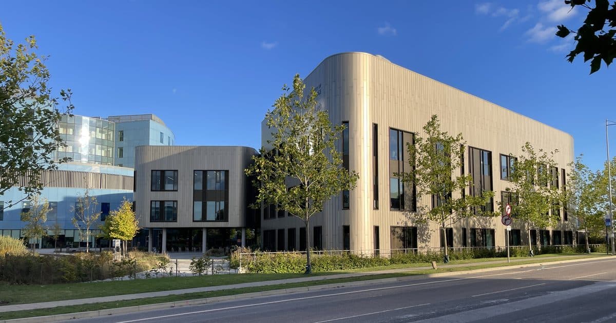 Heart and Lung Research Institute on the Cambridge Biomedical Campus, beside Addenbrooke's Hospital, Cambridge