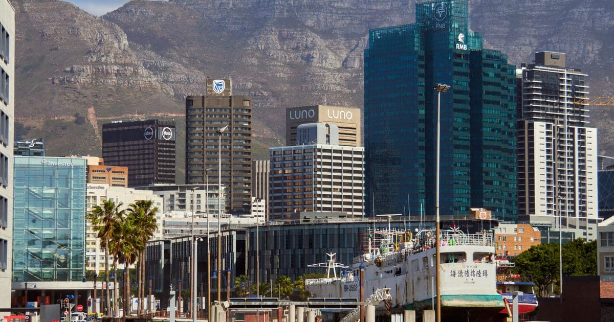 Cape Town skyline with Table Mountain: studying medicine in the UK from South Africa, Kenya, Ghana, Uganda and Tanzania, NSC and KCSE requirements, UCAT test centres in Africa