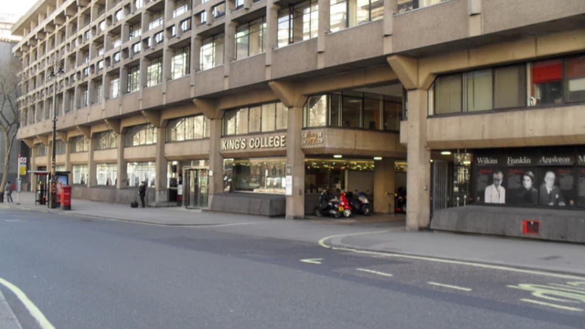 King's College in the Strand by Basher Eyre