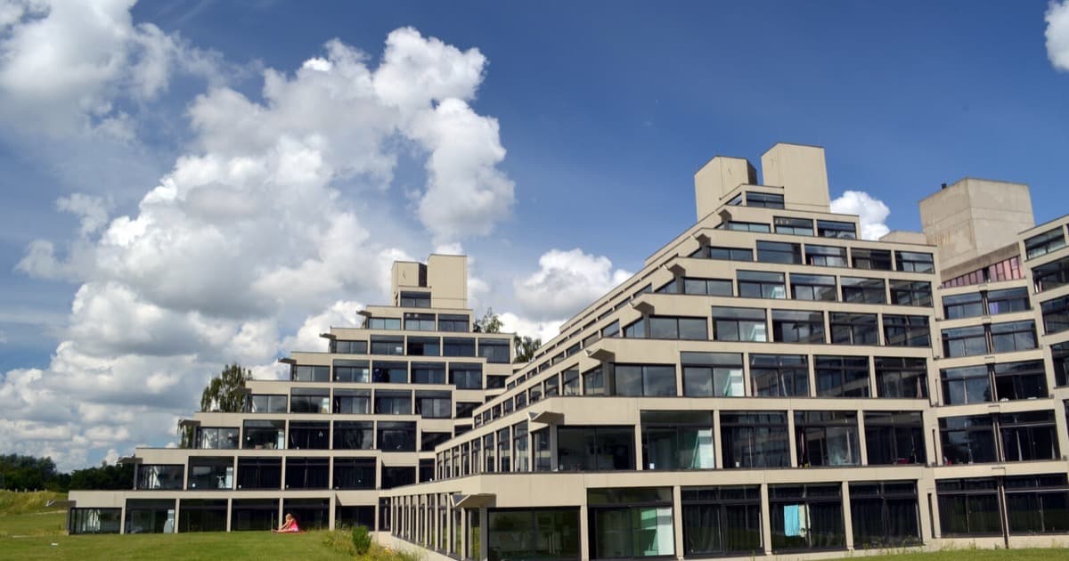 UEA: Lasdun's Ziggurats by Kay Williams
