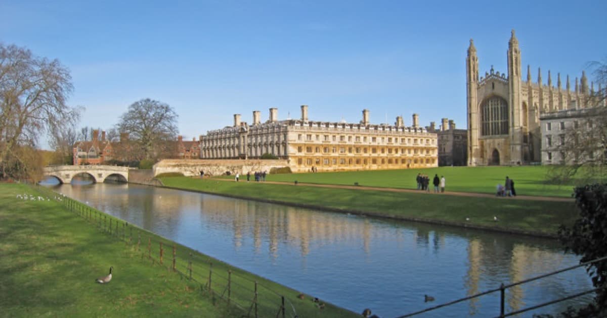 King's College Chapel and Clare College, Cambridge by Oast House Archive