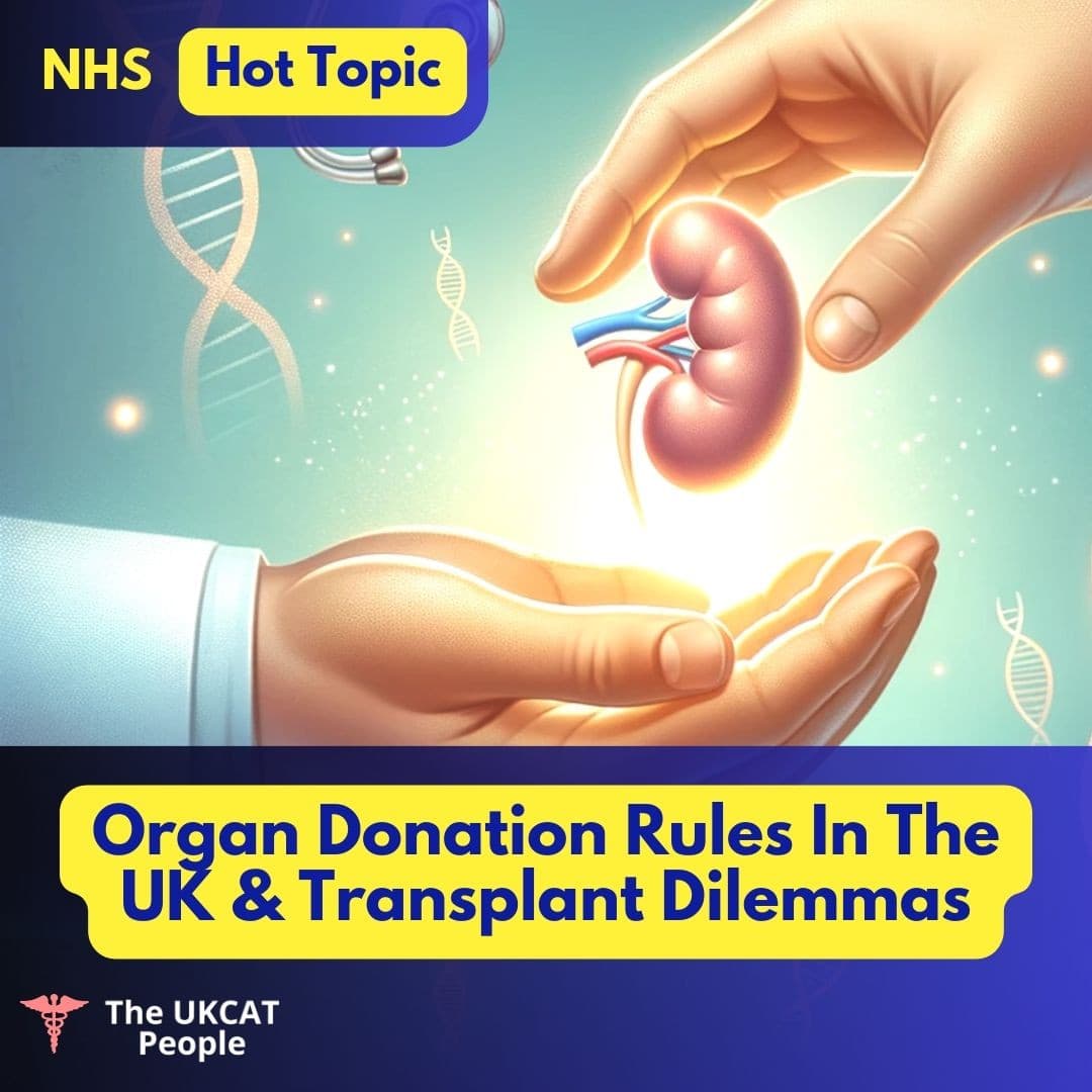 Organ Donation & UK Organ Transplant Dilemmas - NHS Medicine Hot Topics & Interview Questions