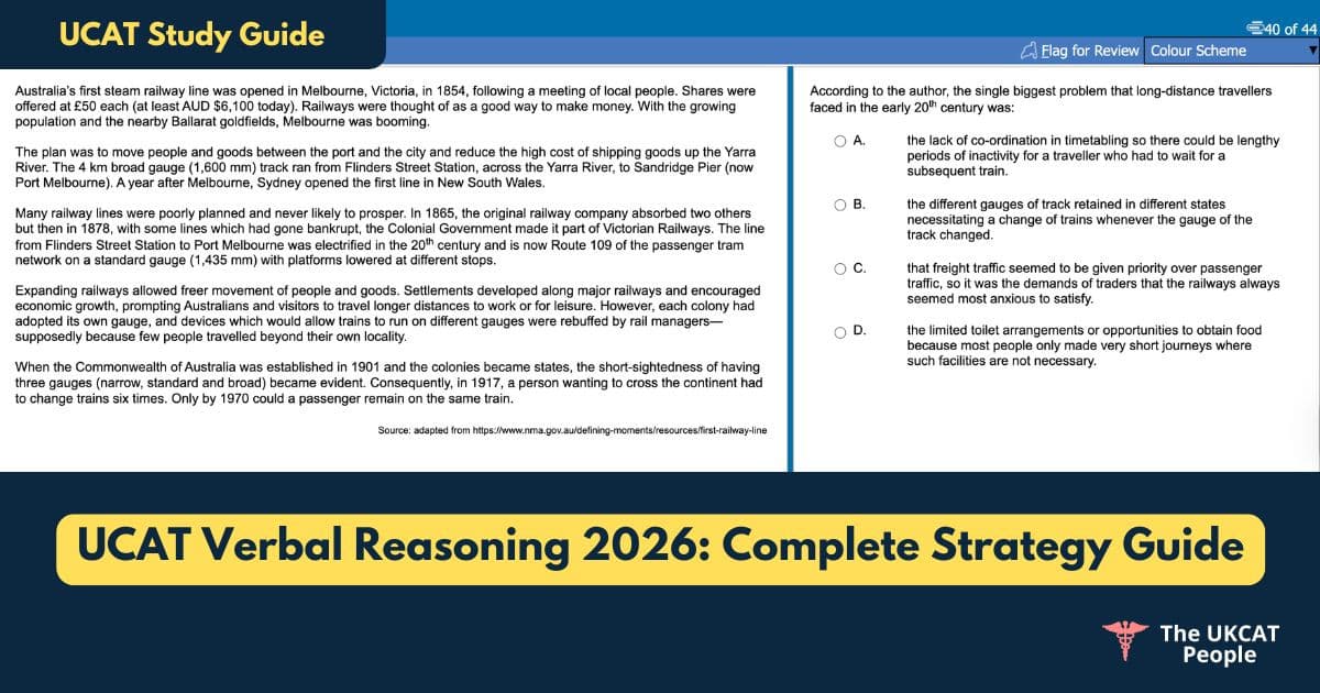 UCAT Verbal Reasoning Strategy and Worked Examples (2026)